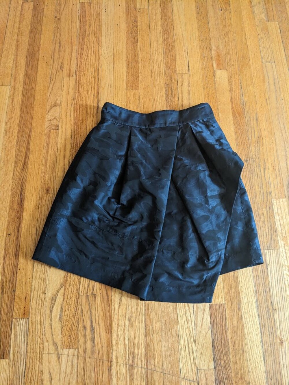 Banana Republic Navy Blue Camouflage Skirt